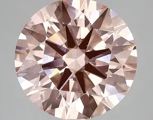 4.44ct FANCY VIVID  PINK VS2 Round (IGI)