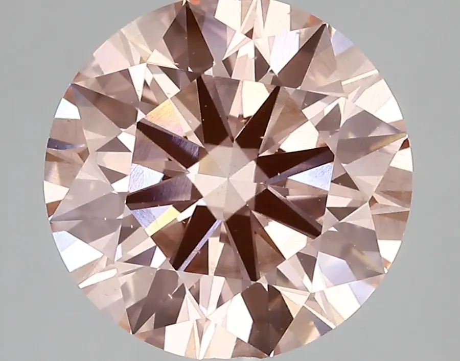 4.44ct FANCY VIVID  PINK VS2 Round (IGI)