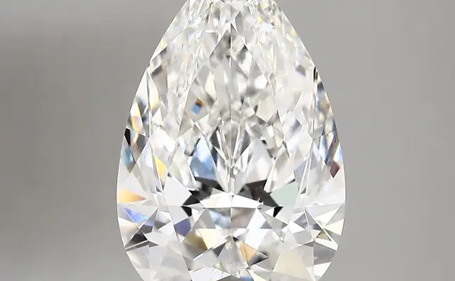 4.43ct E VVS2 Pear (IGI)