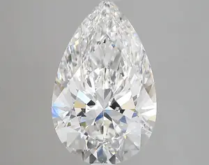 4.43ct E VVS2 Pear (IGI)