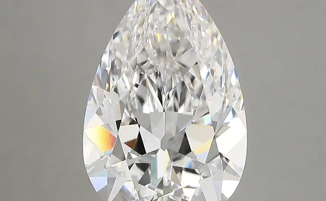 4.41ct D VVS2 Pear (IGI)