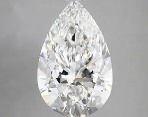 4.40ct E VVS2 Pear (IGI)