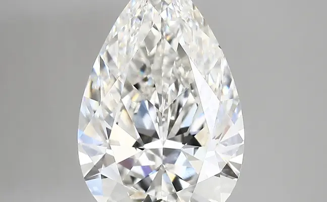 4.40ct F VS1 Pear (IGI)