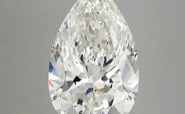 4.39ct F VS1 Pear (IGI)