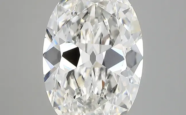 4.38ct E VS1 Oval Old Miner (IGI)