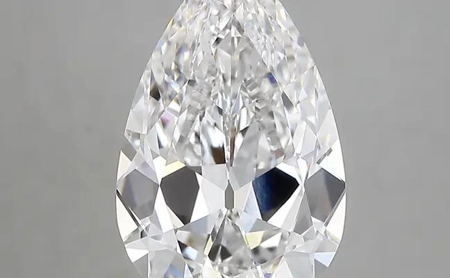 4.38ct D VVS2 Pear (IGI)