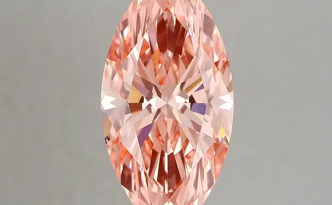4.38ct FANCY VIVID  PINK VS1 Marquise (IGI)
