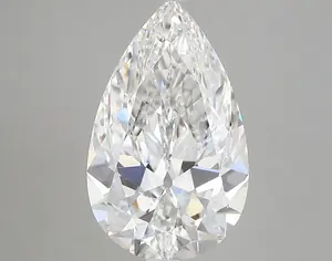4.37ct E VVS2 Pear (IGI)