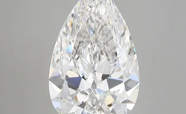 4.37ct E VVS2 Pear (IGI)