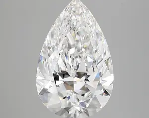 4.36ct D VVS2 Pear (IGI)