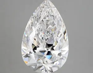 4.35ct D VVS2 Pear (IGI)