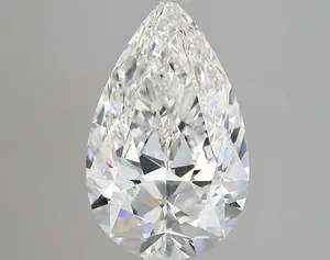 4.35ct F VVS2 Pear (IGI)