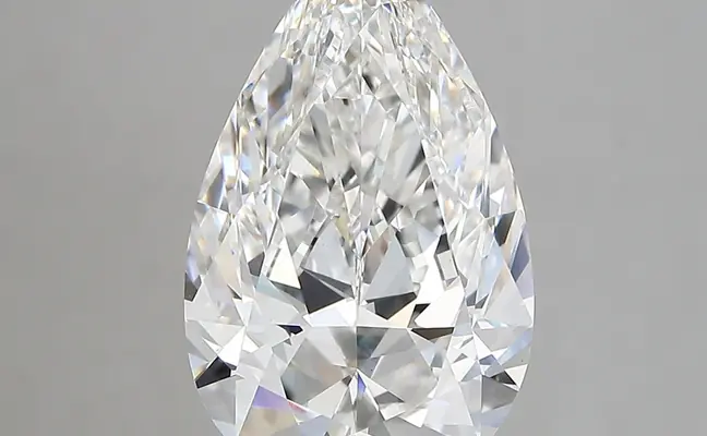 4.35ct F VVS2 Pear (IGI)