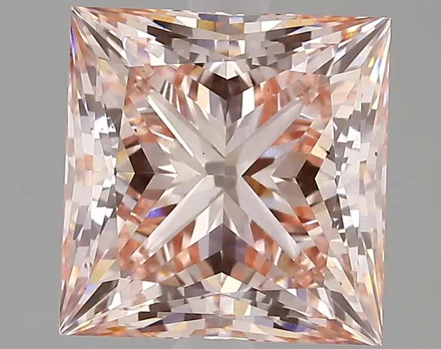 4.35ct FANCY  PINK VS2 Princess (IGI)