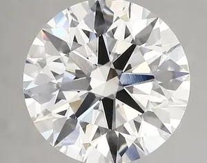 4.34ct F VVS2 Round (IGI)