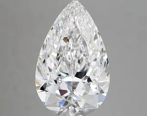 4.33ct D VVS2 Pear (IGI)