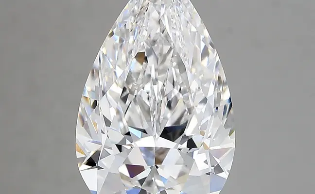4.33ct D VVS2 Pear (IGI)