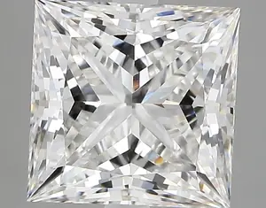 4.33ct F VVS2 Princess (IGI)