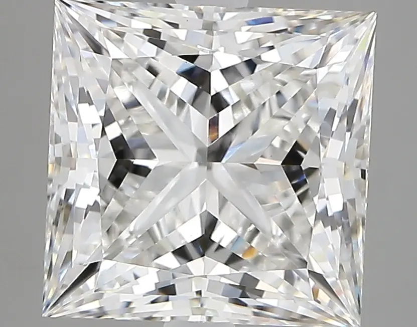 4.33ct F VVS2 Princess (IGI)