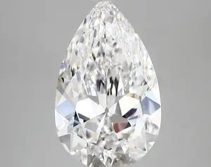 4.31ct E VS1 Pear (IGI)
