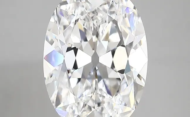 4.30ct D VVS2 Oval Old Miner (IGI)