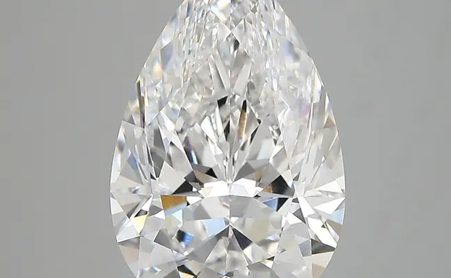 4.30ct D VVS2 Pear (IGI)