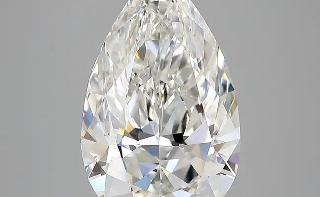 4.30ct F VVS2 Pear (IGI)