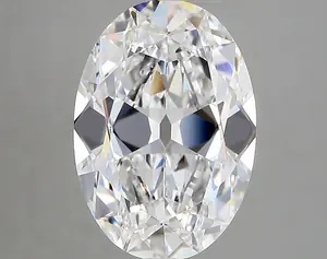 4.29ct E VVS2 Oval Old Miner (IGI)
