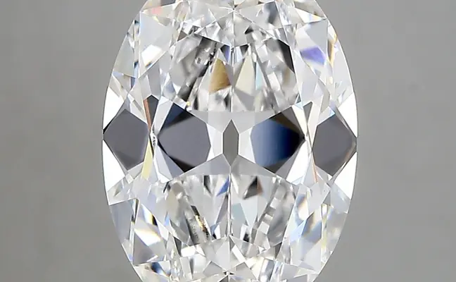 4.29ct E VVS2 Oval Old Miner (IGI)
