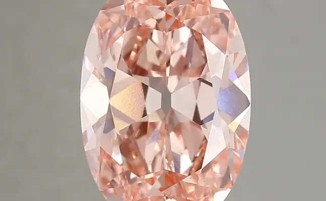 4.28ct FANCY VIVID  PINK VS1 Oval Old Miner (IGI)