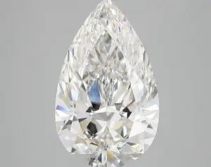 4.26ct F VVS2 Pear (IGI)
