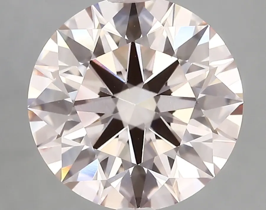 4.25ct FANCY LIGHT  PINK VVS2 Round (IGI)