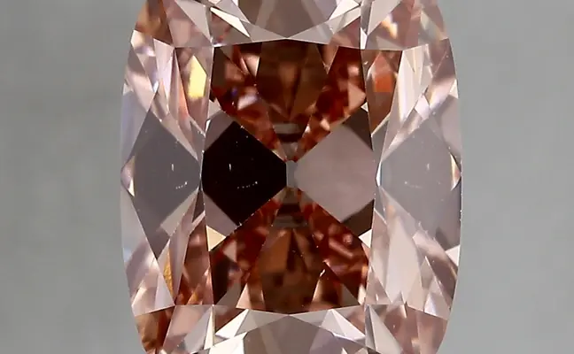 4.25ct FANCY INTENSE  PINK VS1 Cushion (IGI)