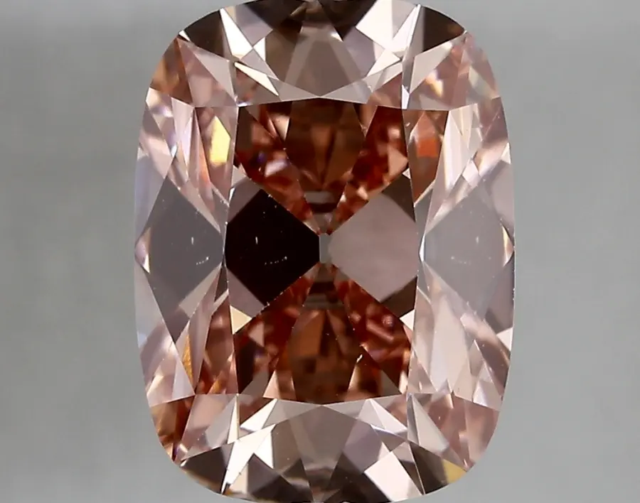 4.25ct FANCY INTENSE  PINK VS1 Cushion (IGI)