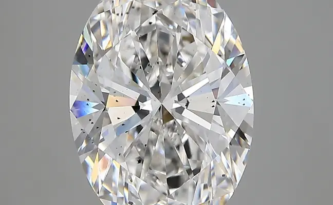 4.23ct F SI1 Oval (IGI)