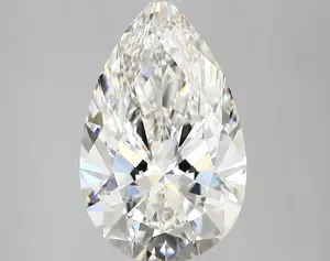 4.23ct F VS1 Pear (IGI)