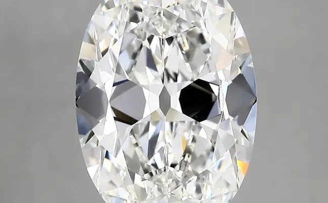 4.23ct E VS1 Oval Old Miner (IGI)