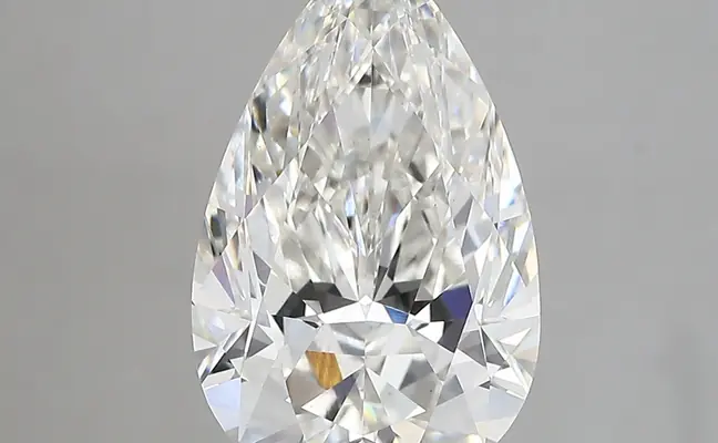 4.23ct F VS1 Pear (IGI)