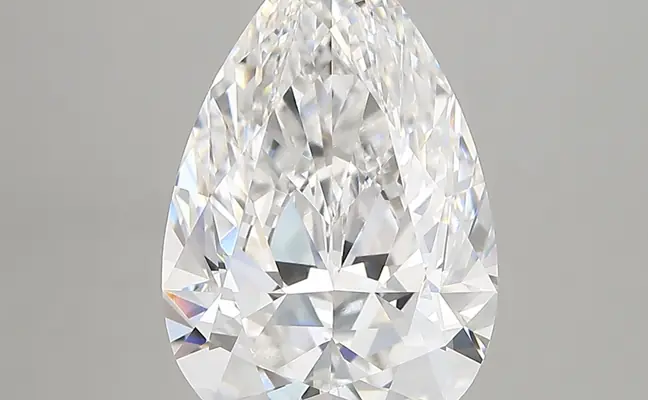 4.22ct E VVS2 Pear (IGI)