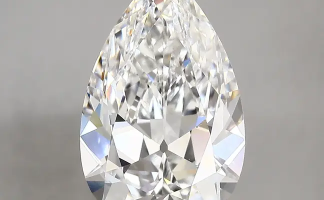 4.22ct E VVS2 Pear (IGI)