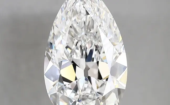 4.21ct D VVS1 Pear (IGI)