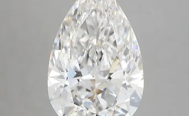 4.21ct E VS1 Pear (IGI)