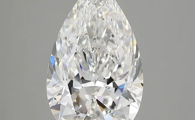 4.21ct E VS1 Pear (IGI)