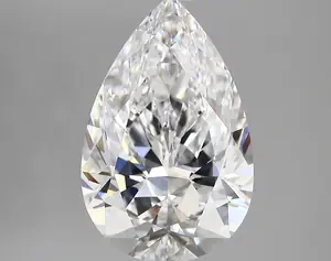 4.21ct D VS1 Pear (IGI)