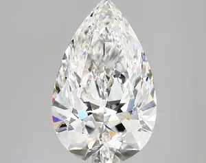 4.19ct F VVS2 Pear (IGI)