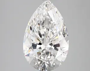 4.19ct E VVS2 Pear (IGI)