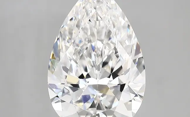 4.19ct E VS1 Pear (IGI)