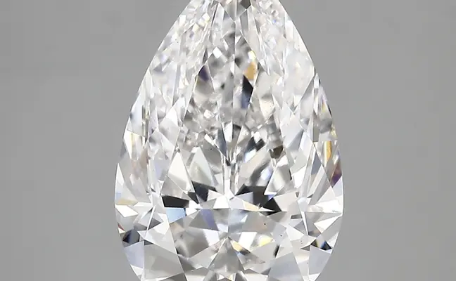 4.19ct E VS1 Pear (IGI)