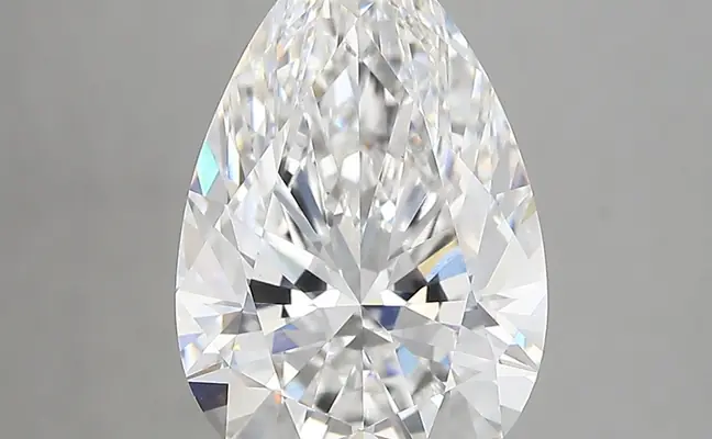 4.18ct E VS1 Pear (IGI)