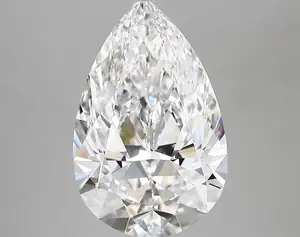 4.18ct D VVS2 Pear (IGI)